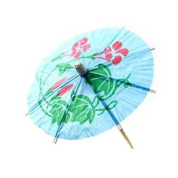Decorative Cocktail Umbrella Toothpicks 5