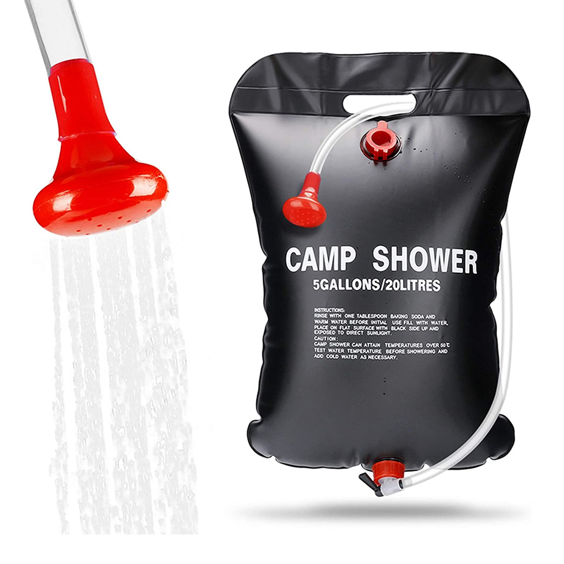 5 Gallons Outdoor Solar Shower Bag 1