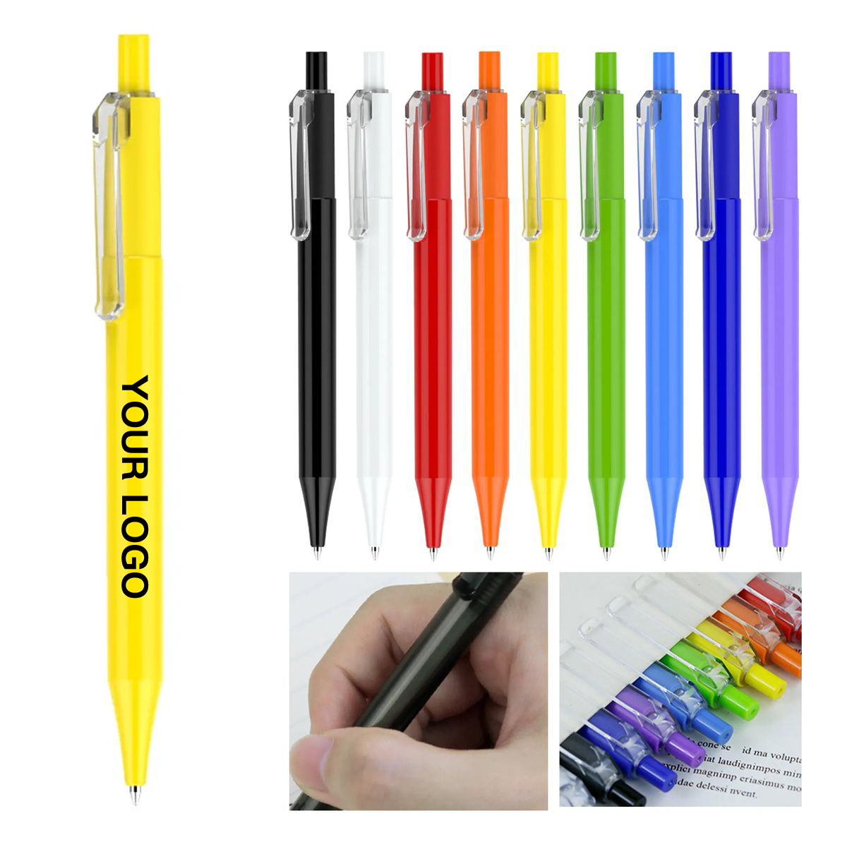 ABS Retractable Smooth Writing Gel Pen 1