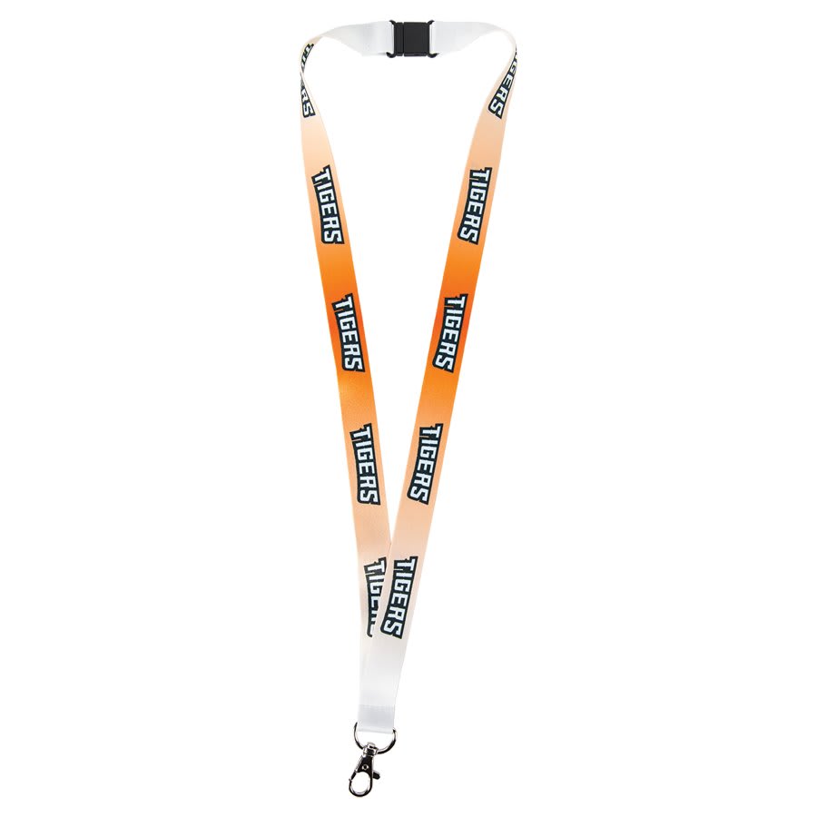 White Lanyard With Clip 1