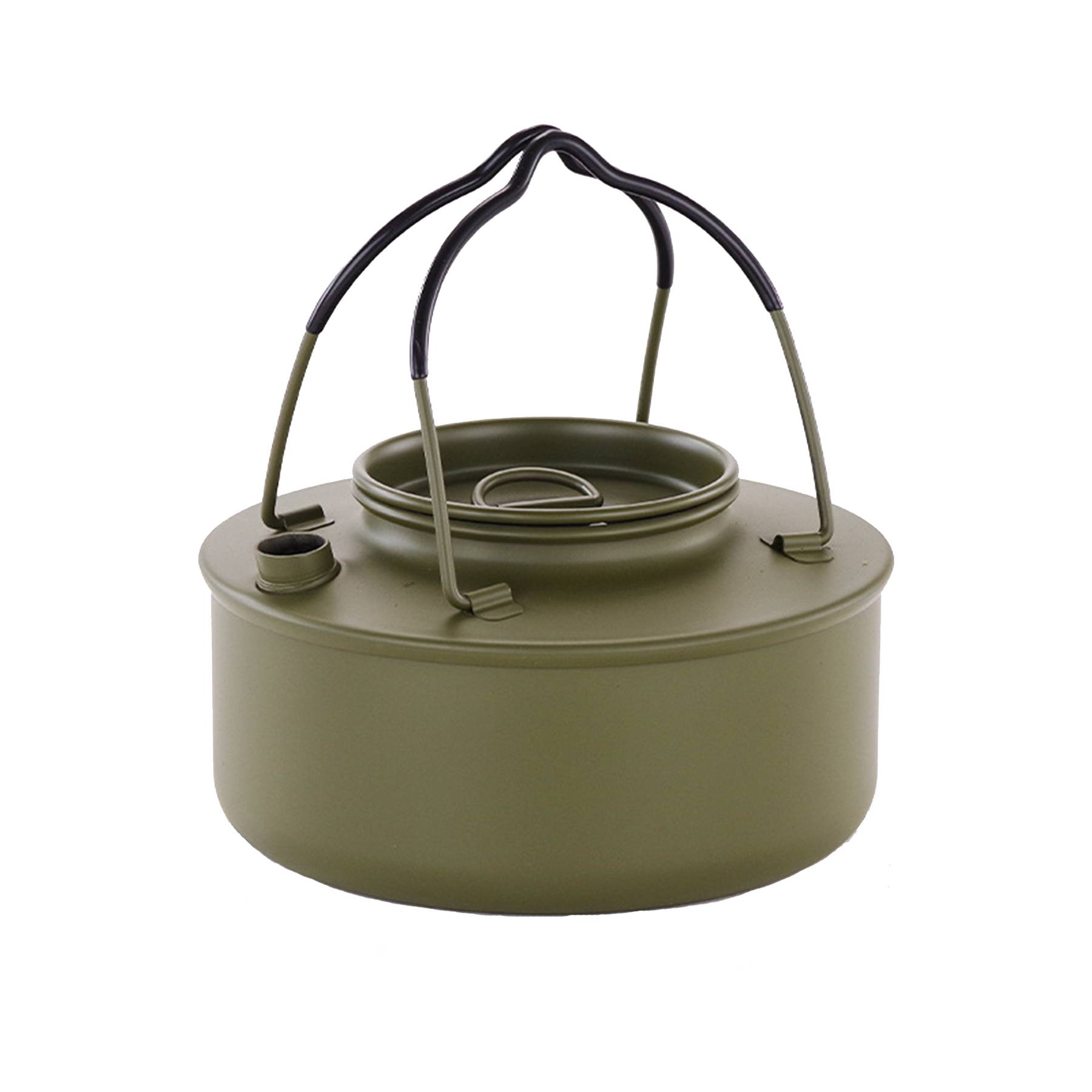 31.6oz stainless steel camping kettle 10