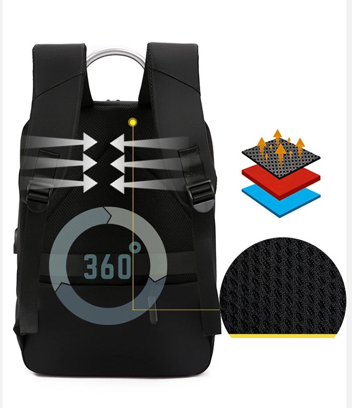 Custom  Business  Large Capacity Laptop Bags with USB  Port 20
