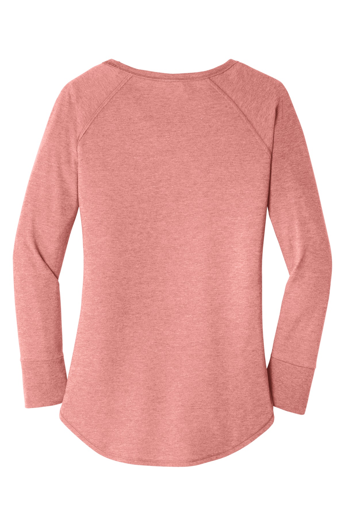 District Women's Perfect Tri Long Sleeve Tunic Tee. DT132L 2