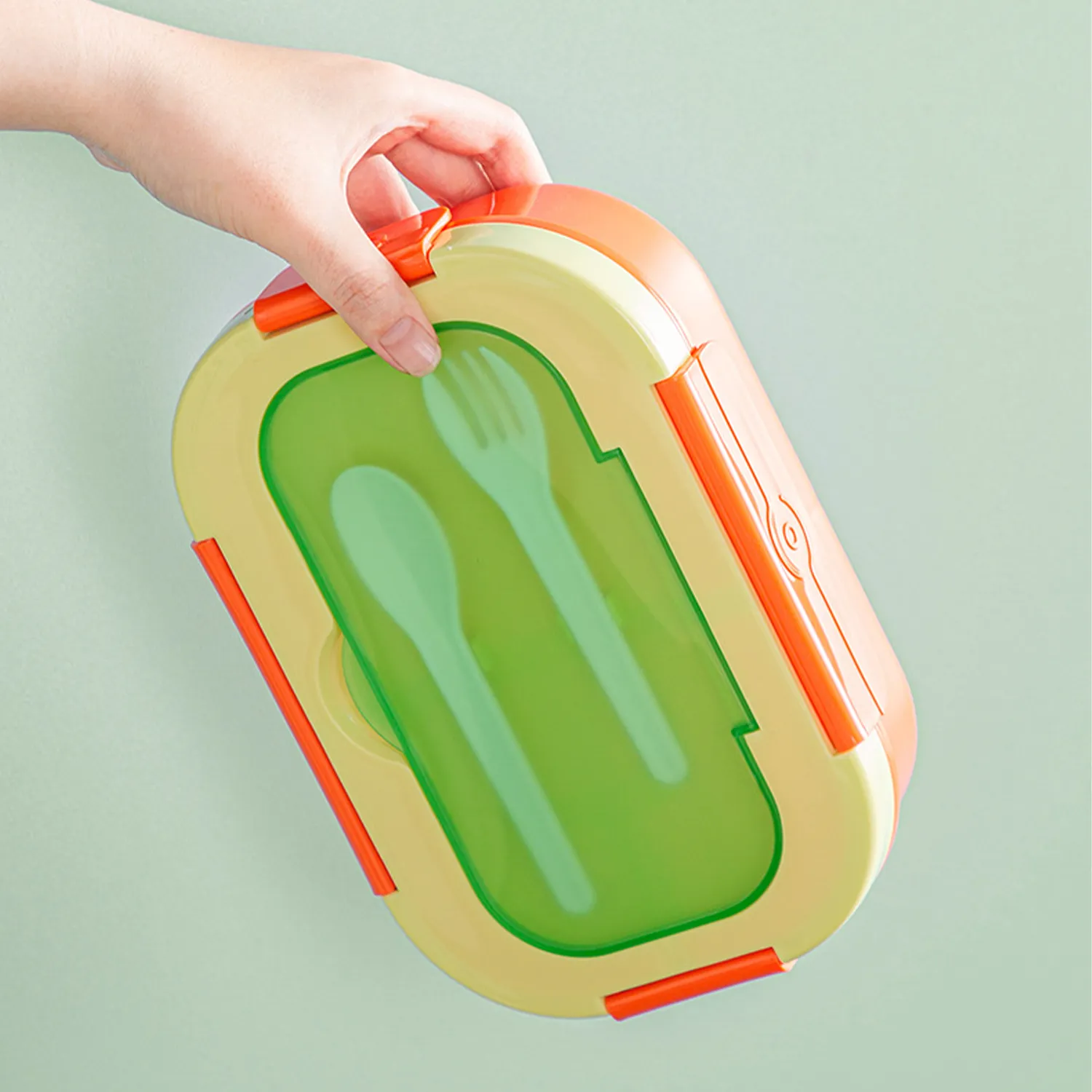 44oz Leak-Proof Kids Bento Lunch Box with 4 Compartments 3