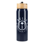 Billy 26oz Aluminum Bottle w/ FSC® Bamboo Lid 135