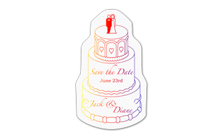 Wedding Cake Vinyl Jar Opener 74
