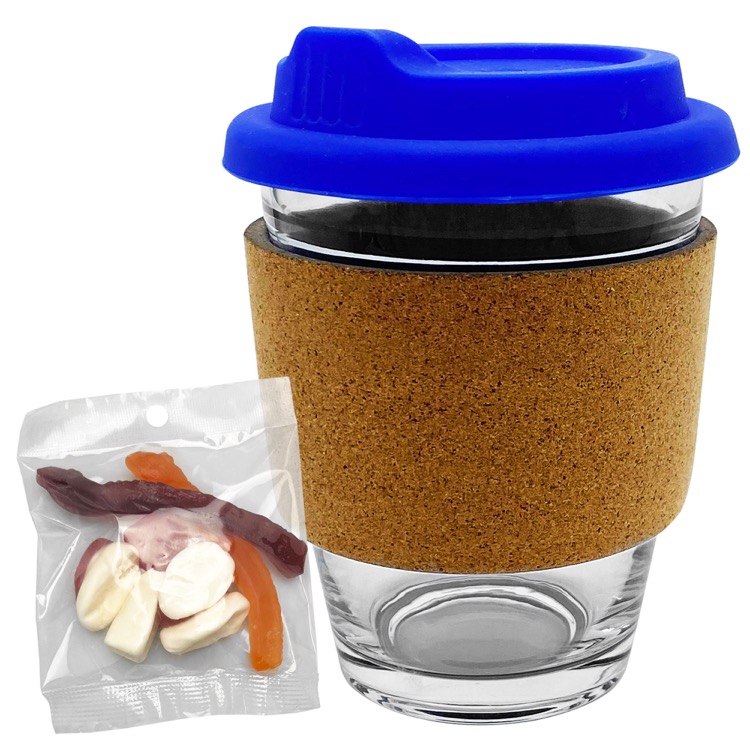 Jelly Party Mix in Cork Band Glass Coffee Cup 4
