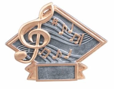 Music Large Diamond Plate Award 2