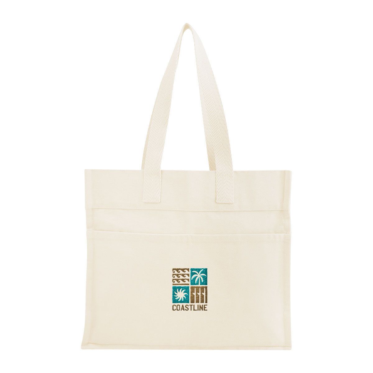 Aware™ 4 Oz. Recycled Cotton Tote Bag 4