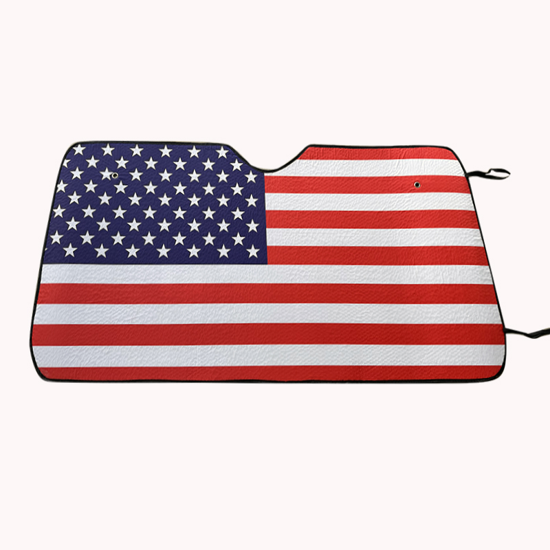 Full-color Printed Fold Mylar Car Sun Shade 4