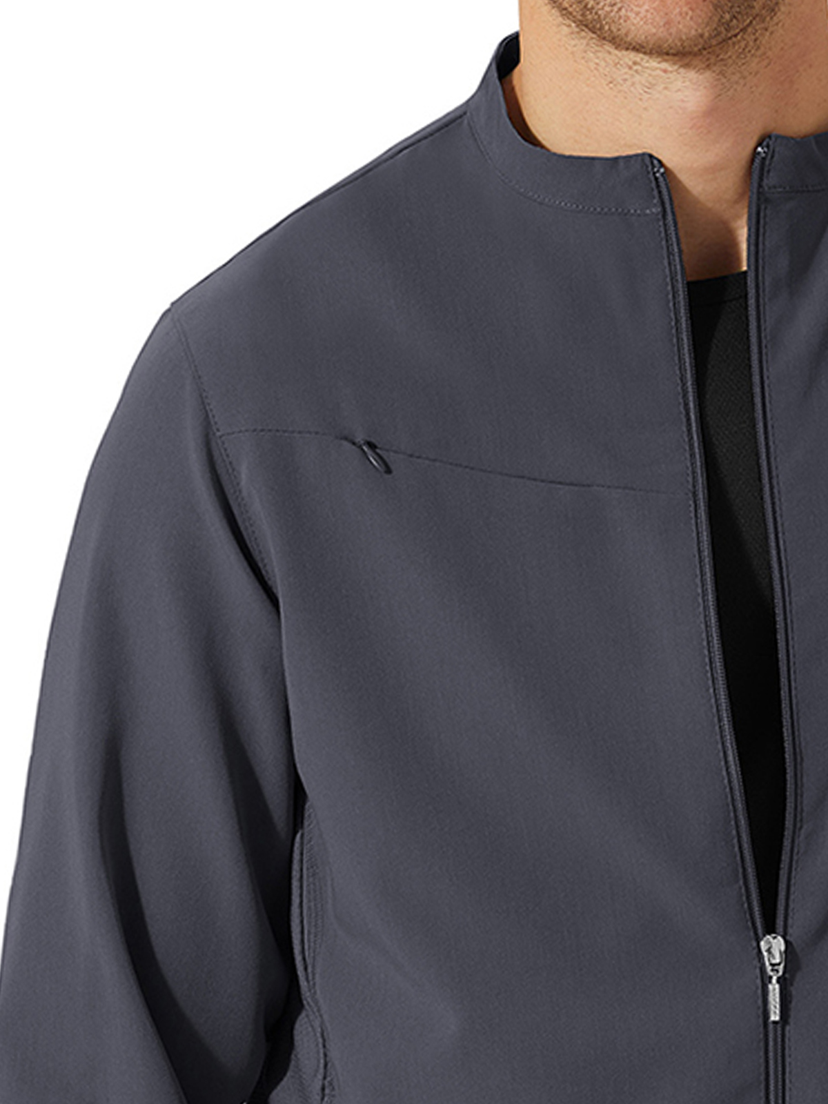 Jockey - Unisex 3-Pocket Zip Front Jacket 3