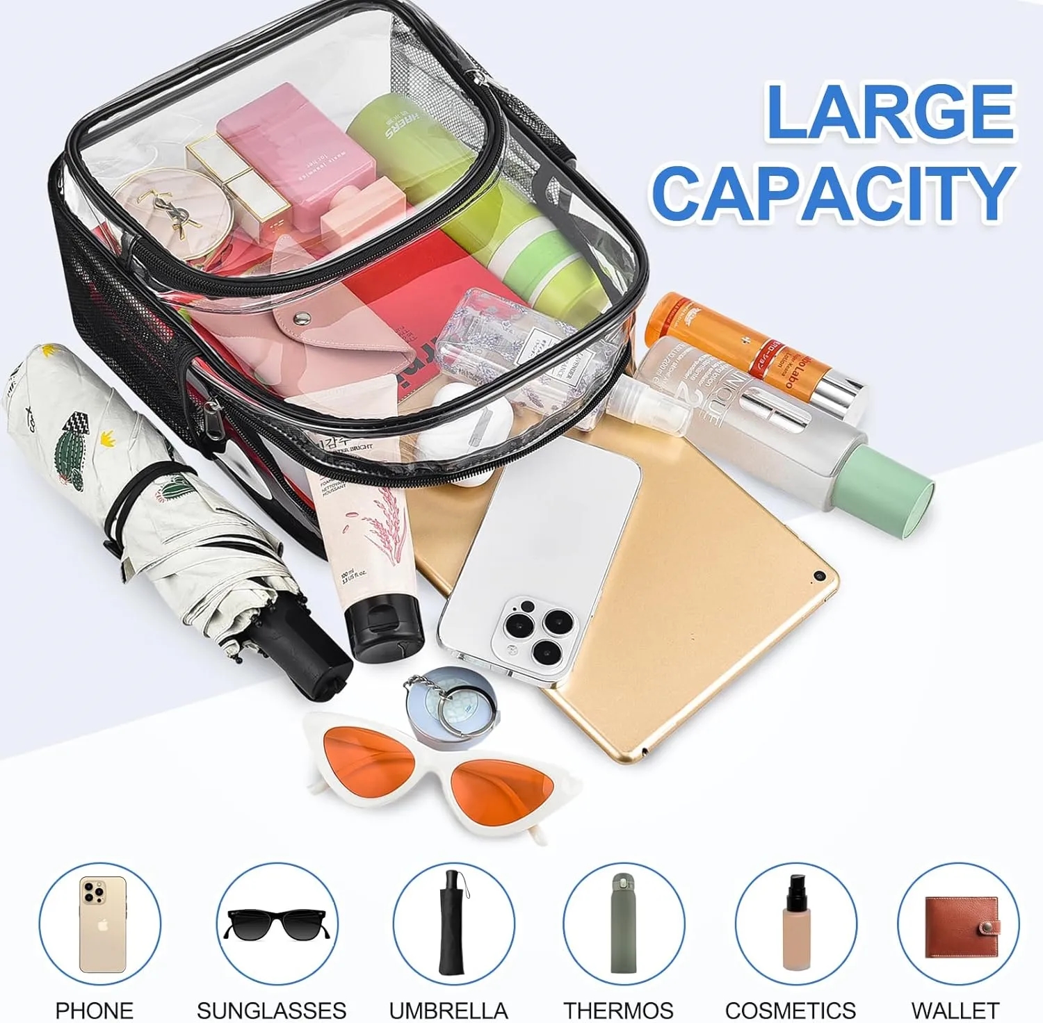 Clear Backpack Stadium Approved 1