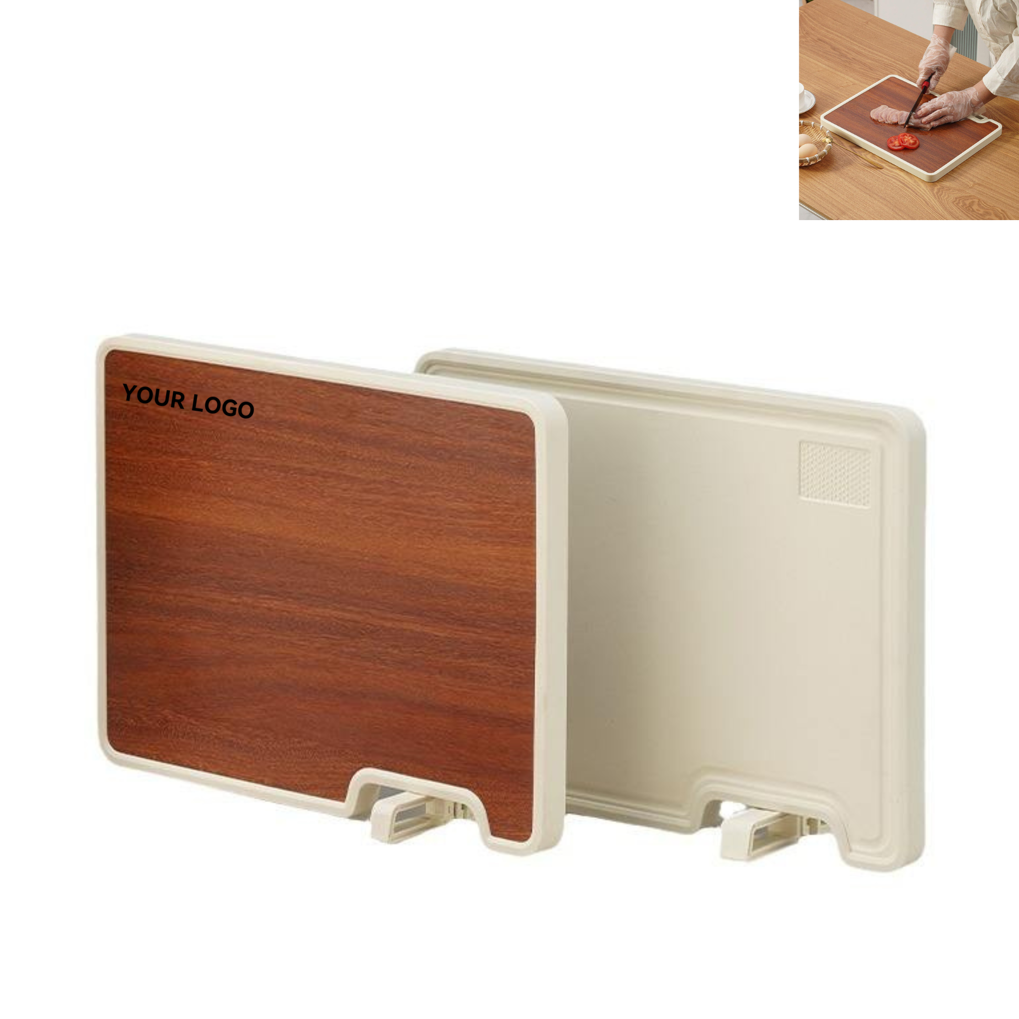 Antibacterial & Anti-Mold Double-Sided Cutting Board 1