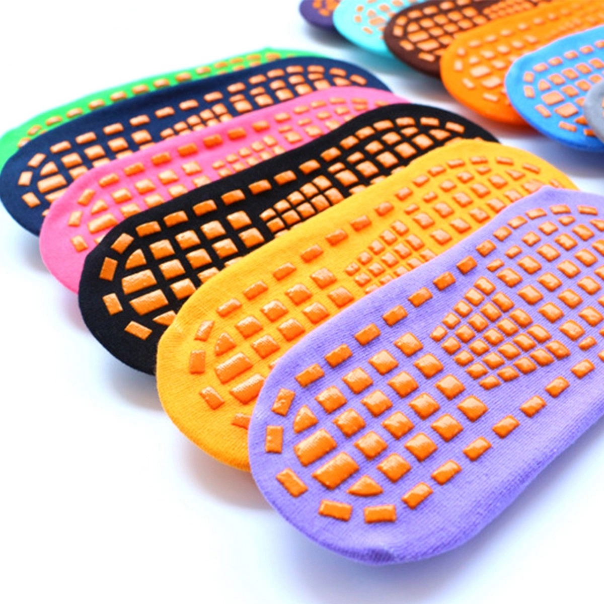 Trampoline Jumping Cotton Socks MOQ 50PCS 6