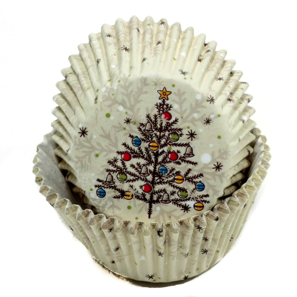 Baking Cups - Christmas Tree 50 Pack 2