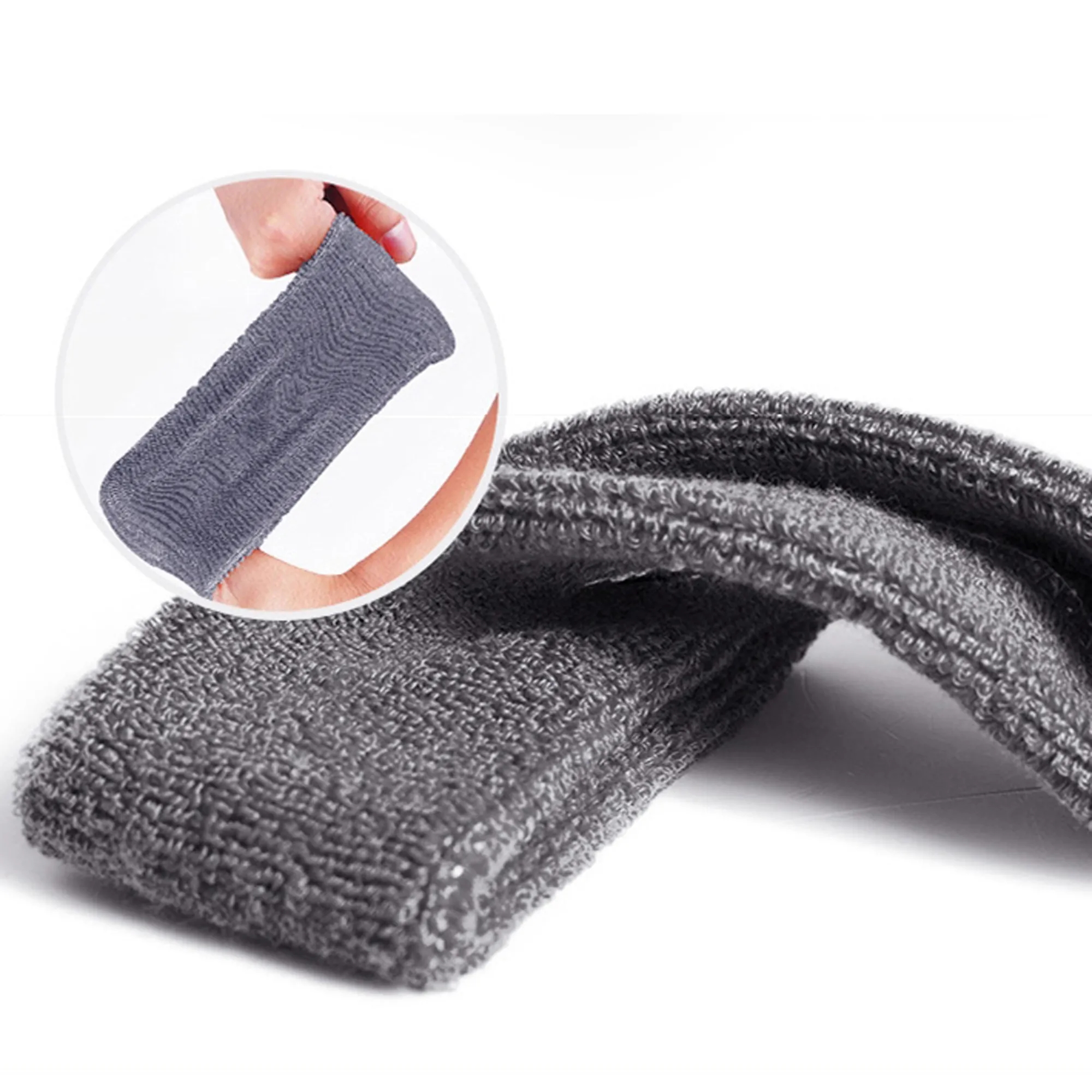 Heavyweight Terry Headband MOQ 100PCS 4