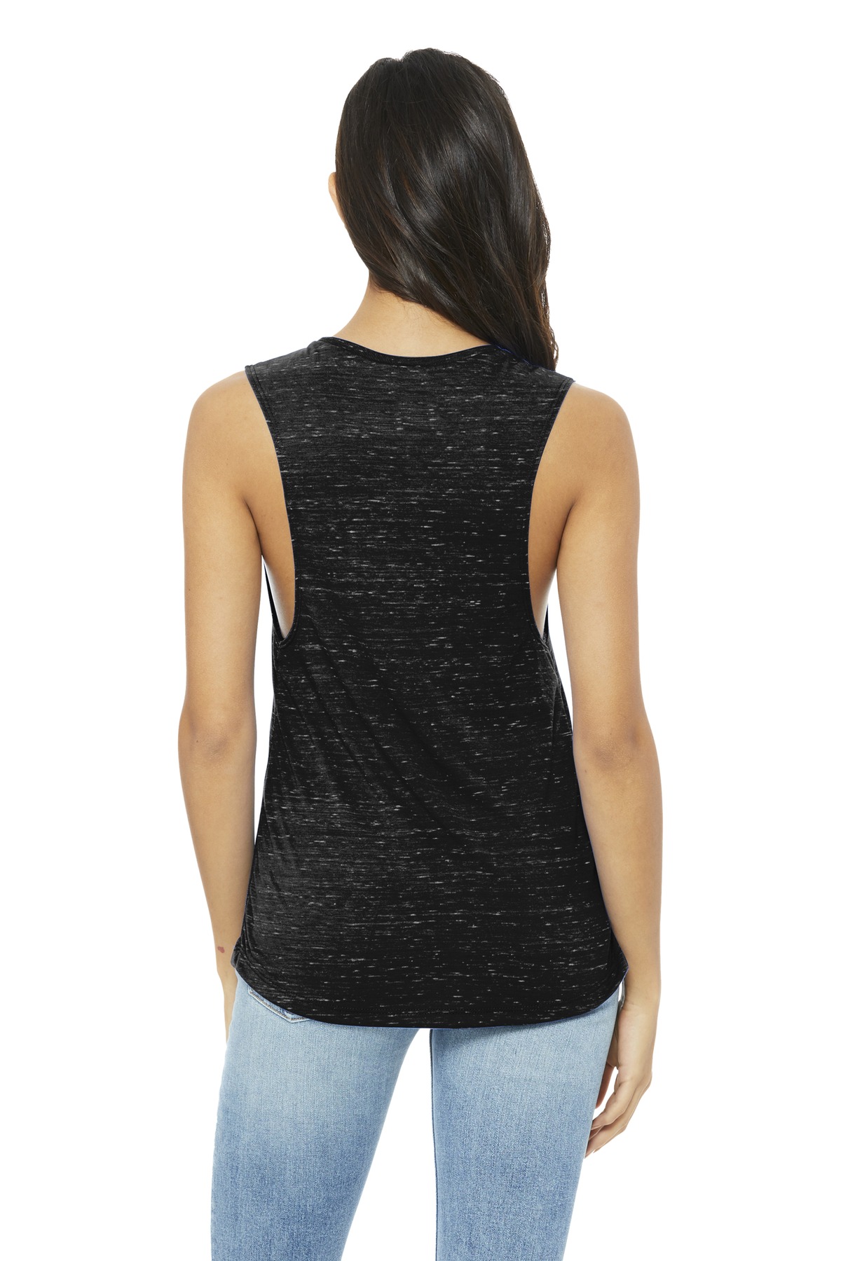 BELLA+CANVAS Women's Flowy Scoop Muscle Tank. BC8803 3