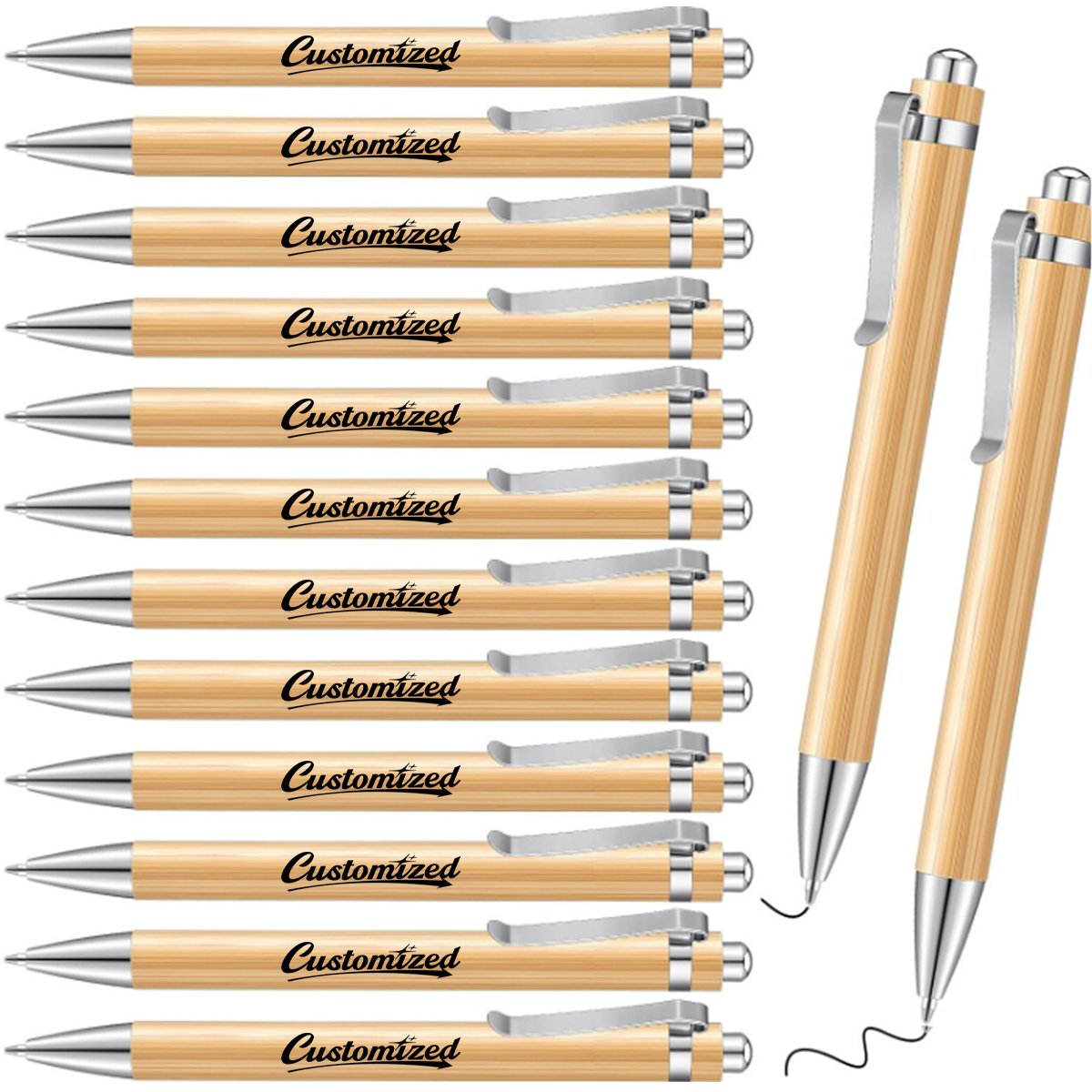 Bamboo Ballpoint Pen 7