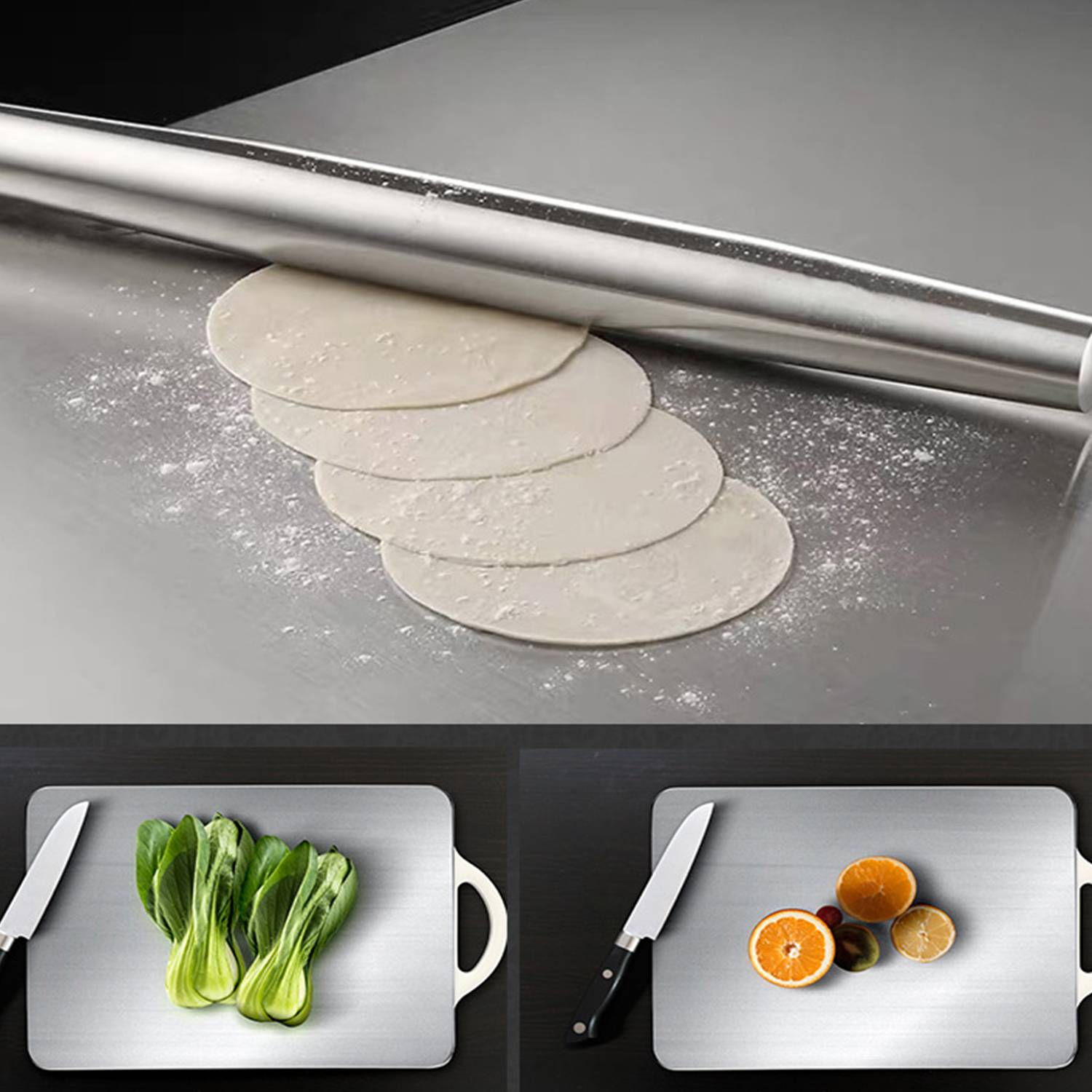 Stainless Steel Cutting Board 7