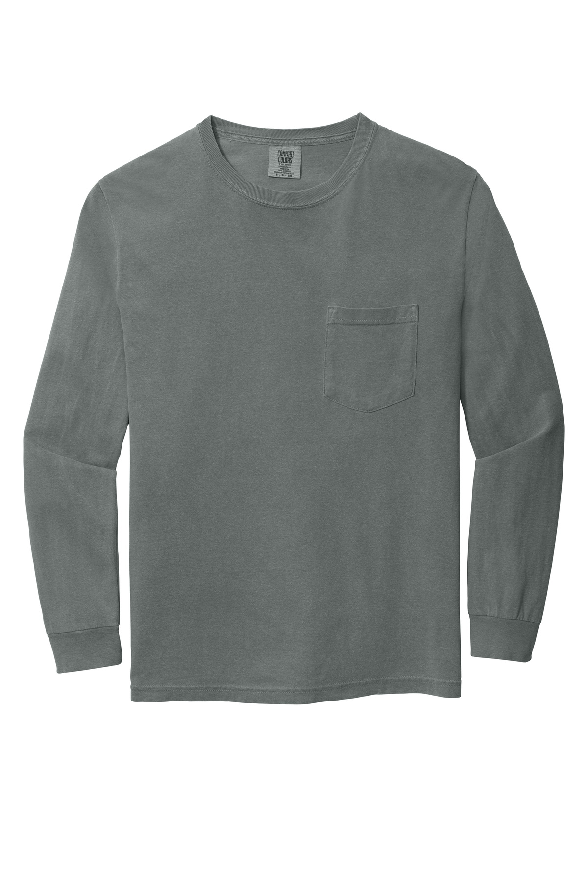 COMFORT COLORS Heavyweight Ring Spun Long Sleeve Pocket Tee. 4410 134