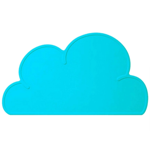 Custom Silicone Baby Food Placemat & Kids Cloud Table Mat 4