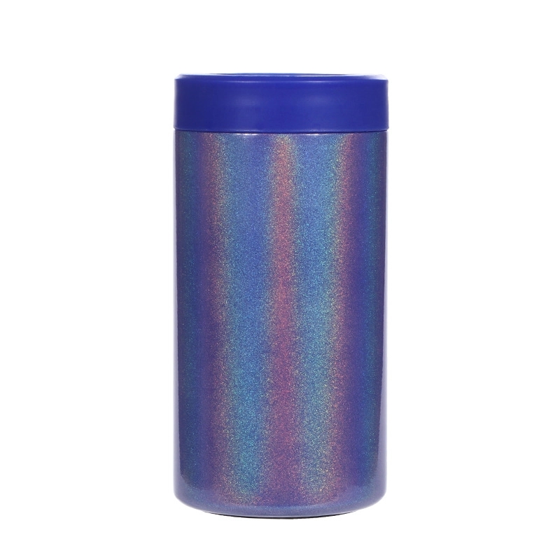 Custom 4-in-1 Stainless Steel Insulated Beer Can Holder, custom koozie with logo imprint 5
