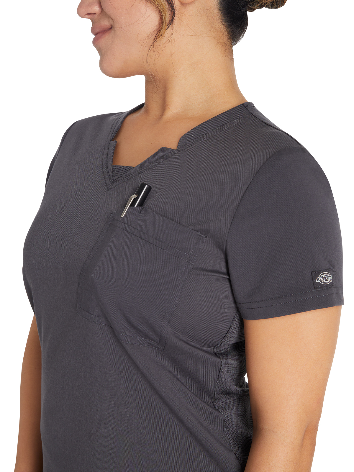 Dickies Medical - Balance - Women's 2-Pocket Notched V-Neck Top 4