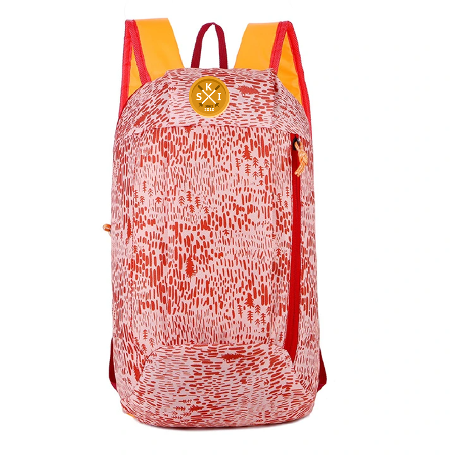 Stock Brushstroke Waterproof Nylon Backpack - 15.8x8.7x4 in 2