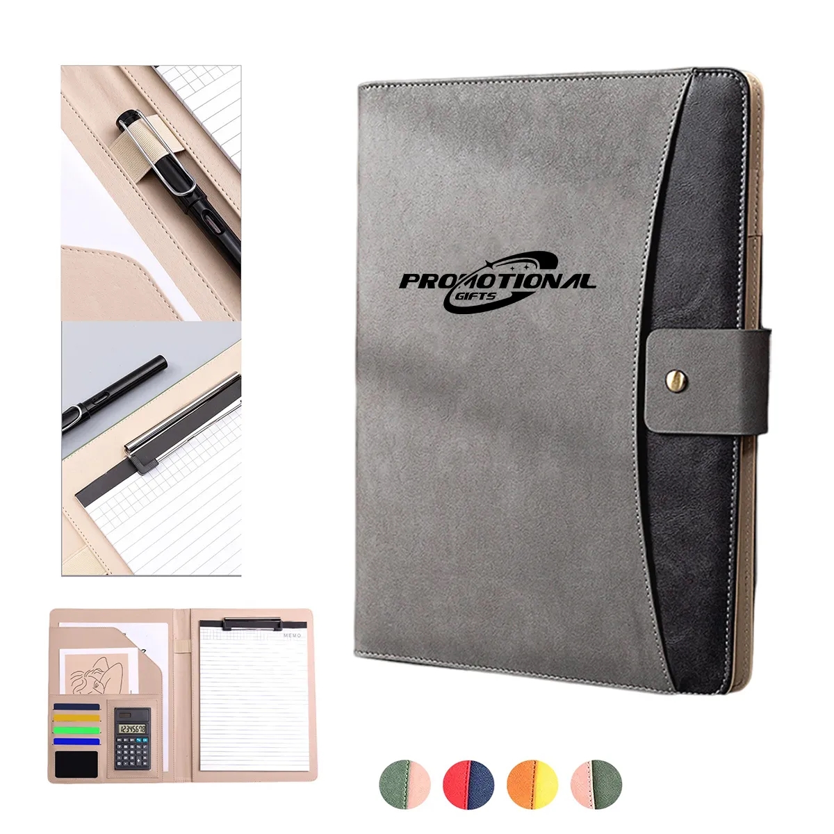 Leather Folder With Calculator 2