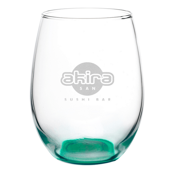 Liquid Lunch 15 oz Stemless Wine Glasses 40