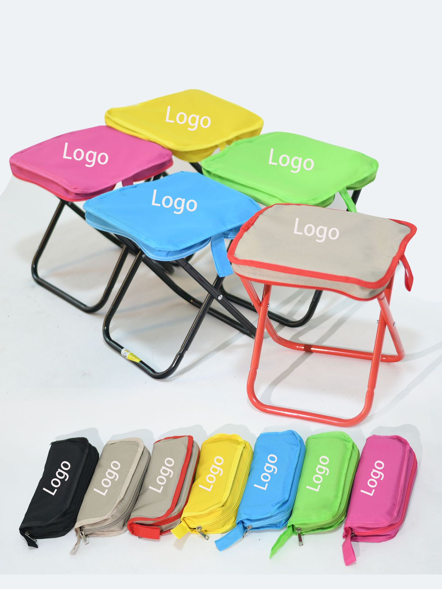Foldable Stool with Pencil Case 2