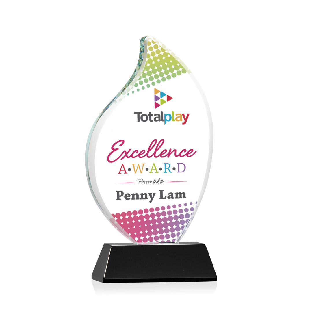 Odessy Flame Vividprint™ Award on Newhaven - Black 2