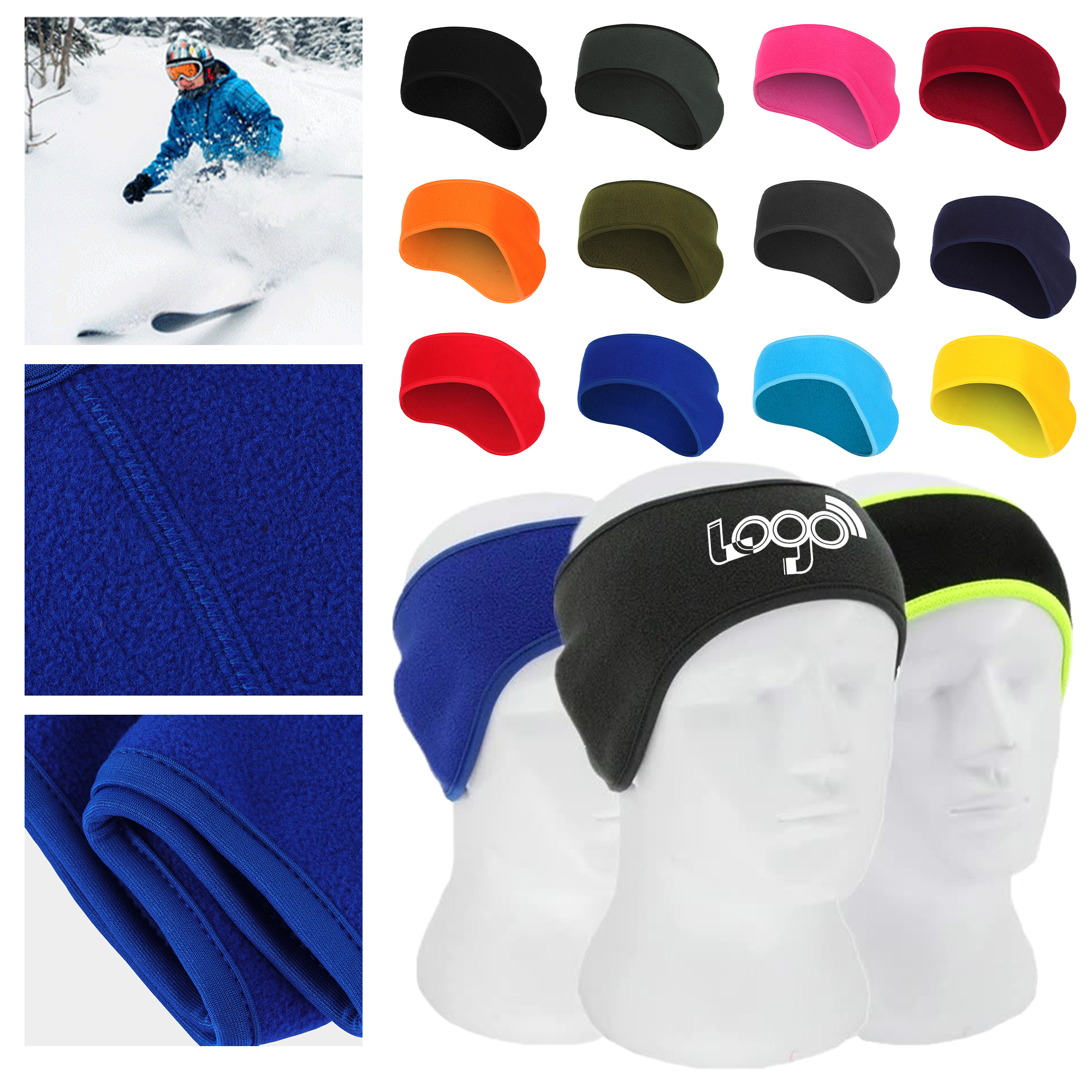 Lightweight Windproof Sports Headband 3
