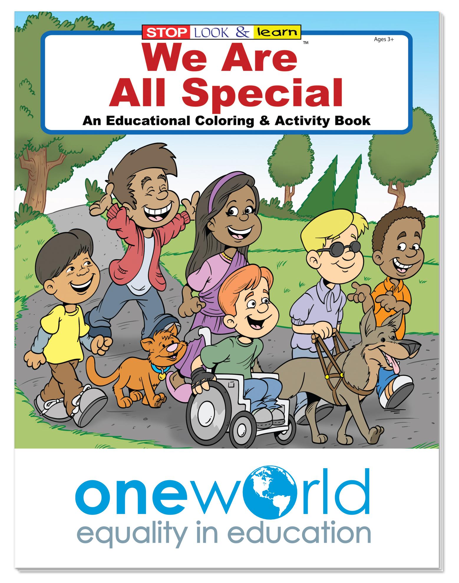 Coloring Book: We Are All Special 1