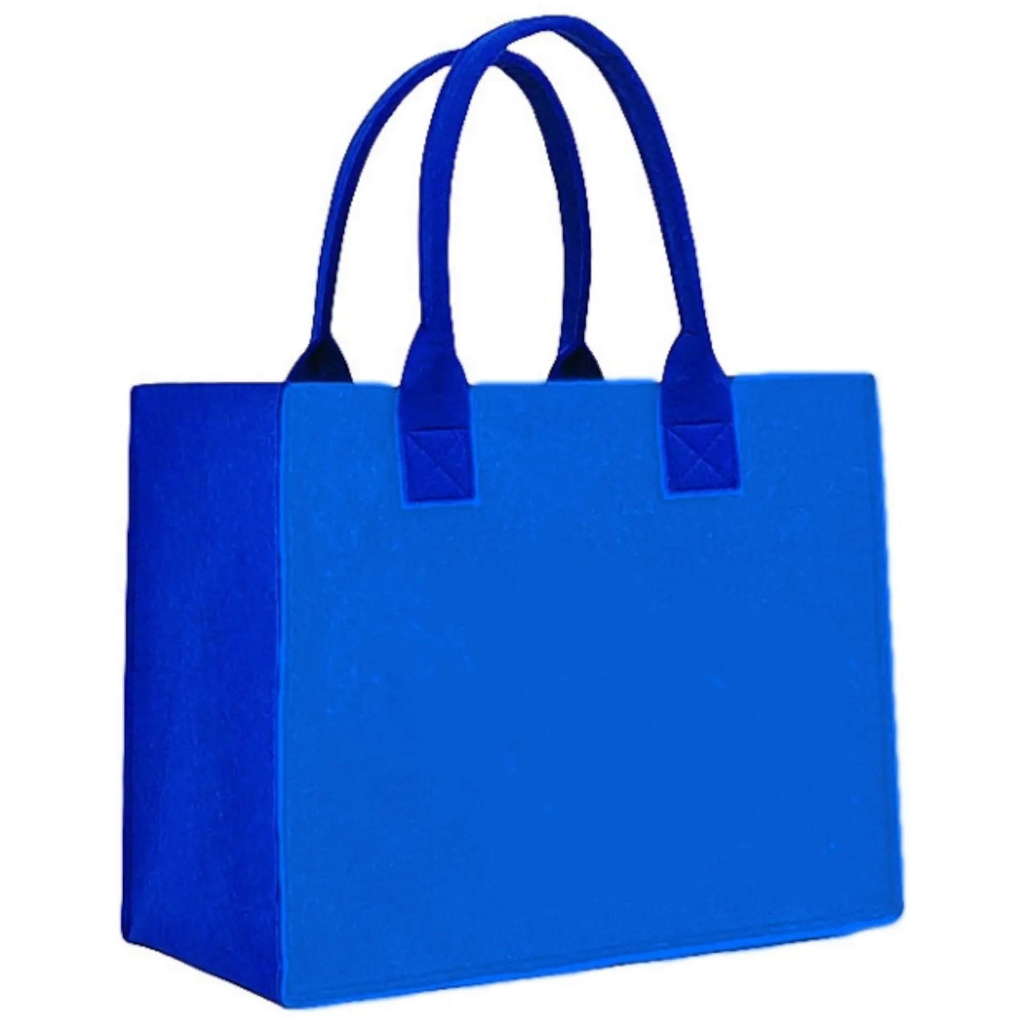 Reusable Grocery Heavy Duty Shopping Tote Felt Bag 1