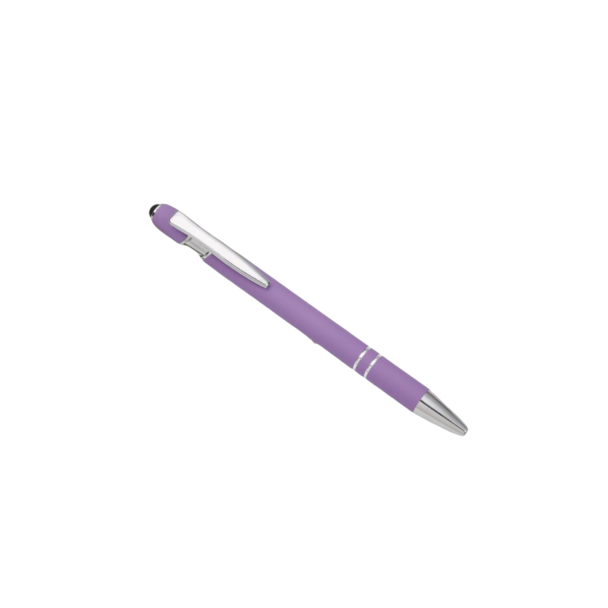 Metal Stylus Ballpoint Pen Dual Tip Click Action 3