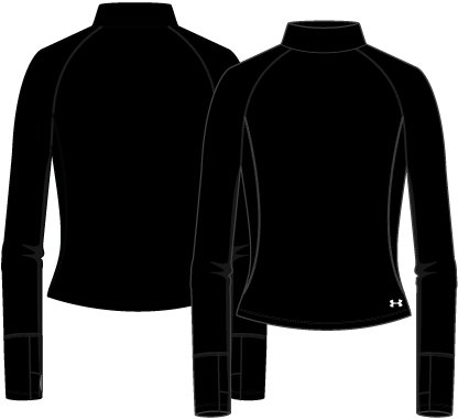 UA Motion Cold Weather Women's Mock Long Sleeve 3