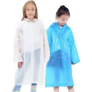 Adult Reusable EVA Raincoat With Snap Buttons 3