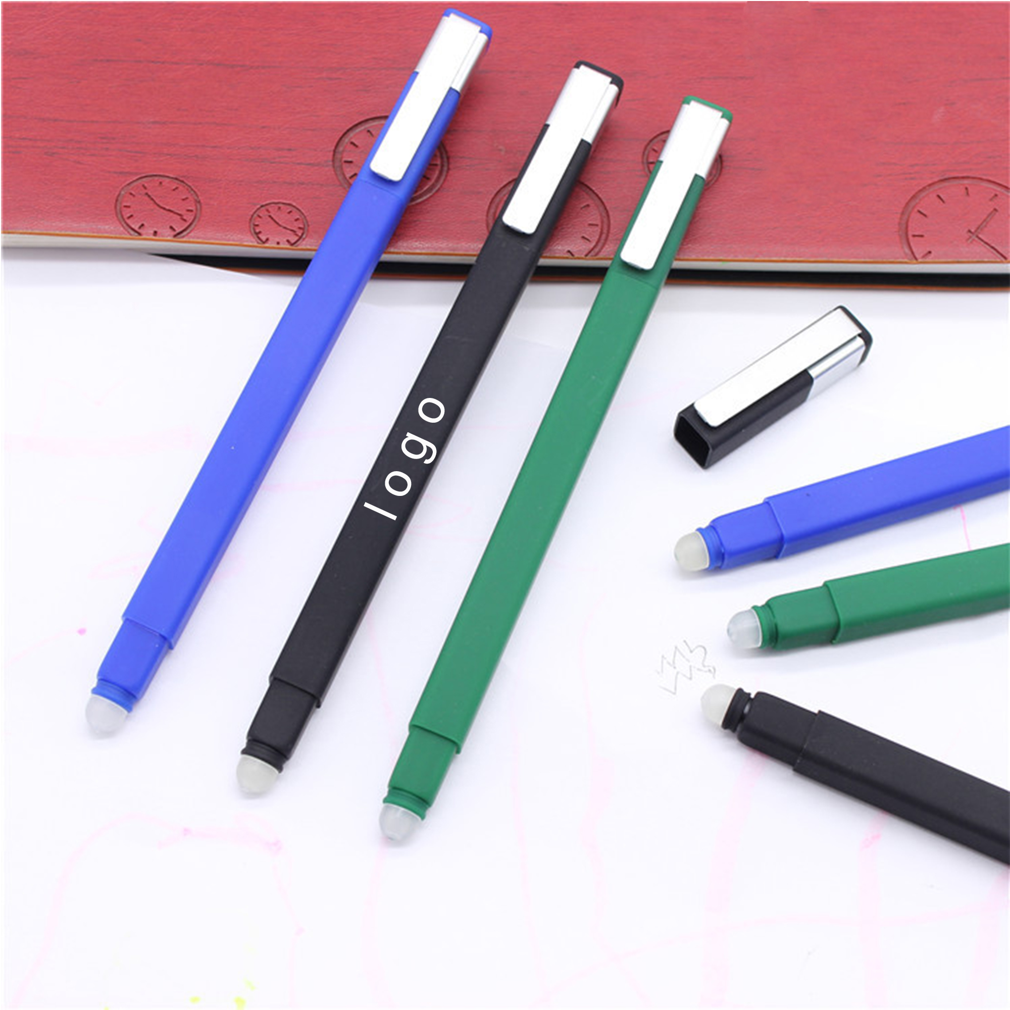 Erasable Pen With Pen Holder 1