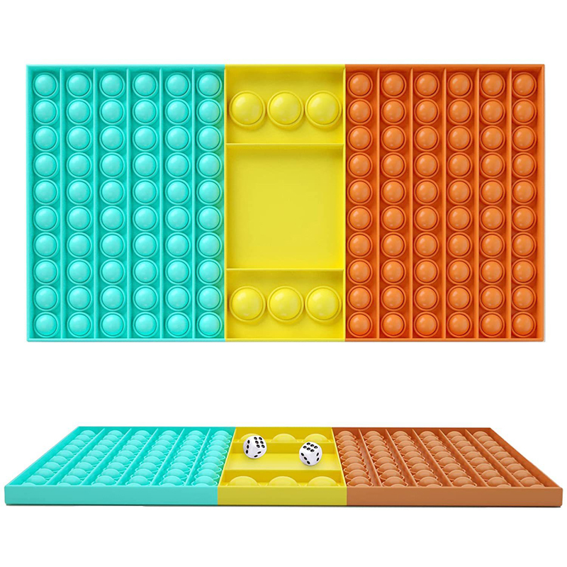 Big Two-Player Push Bubble Pop Chess Board Games 4