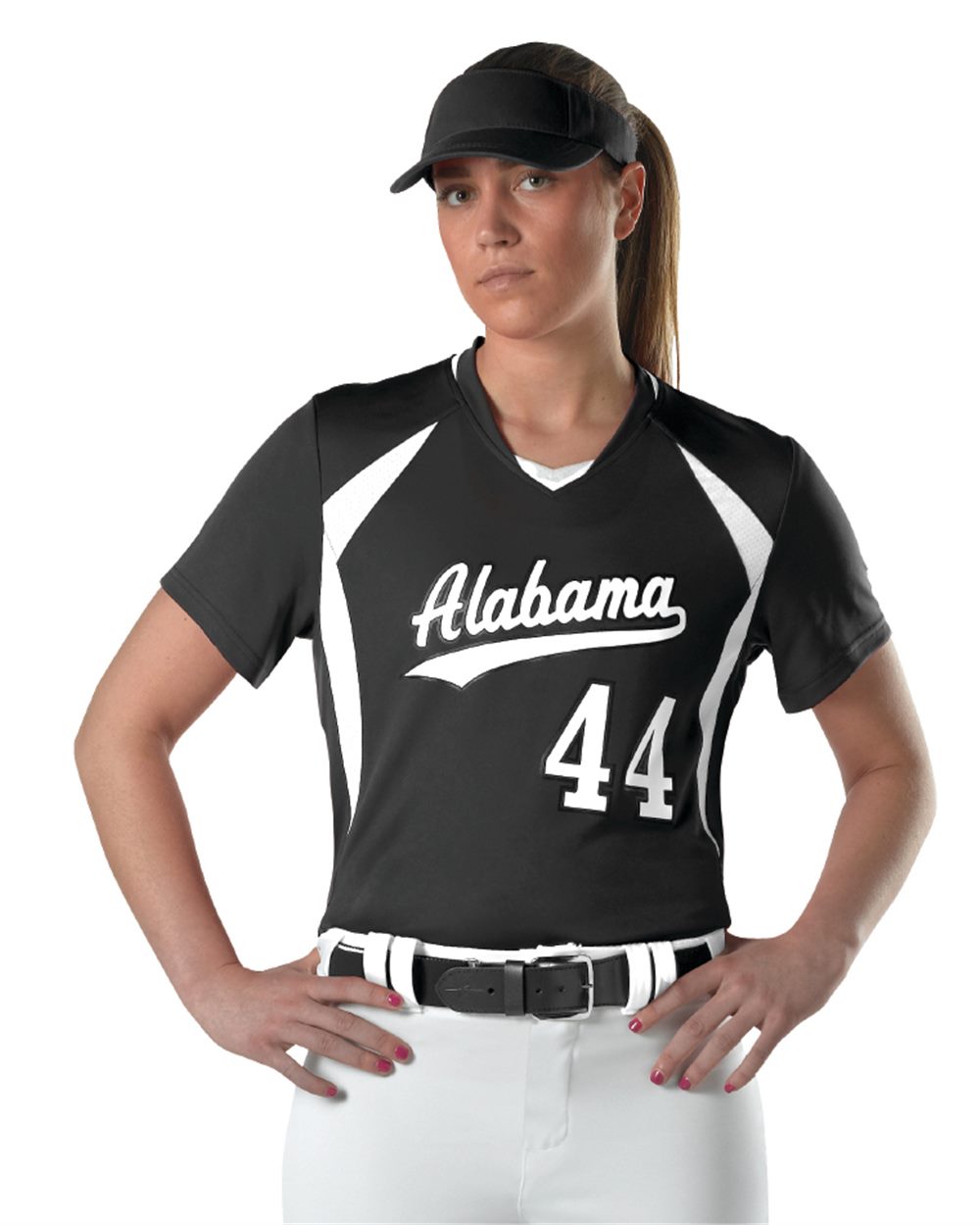 Girls' Short Sleeve Fastpitch Jersey - 552JG 10