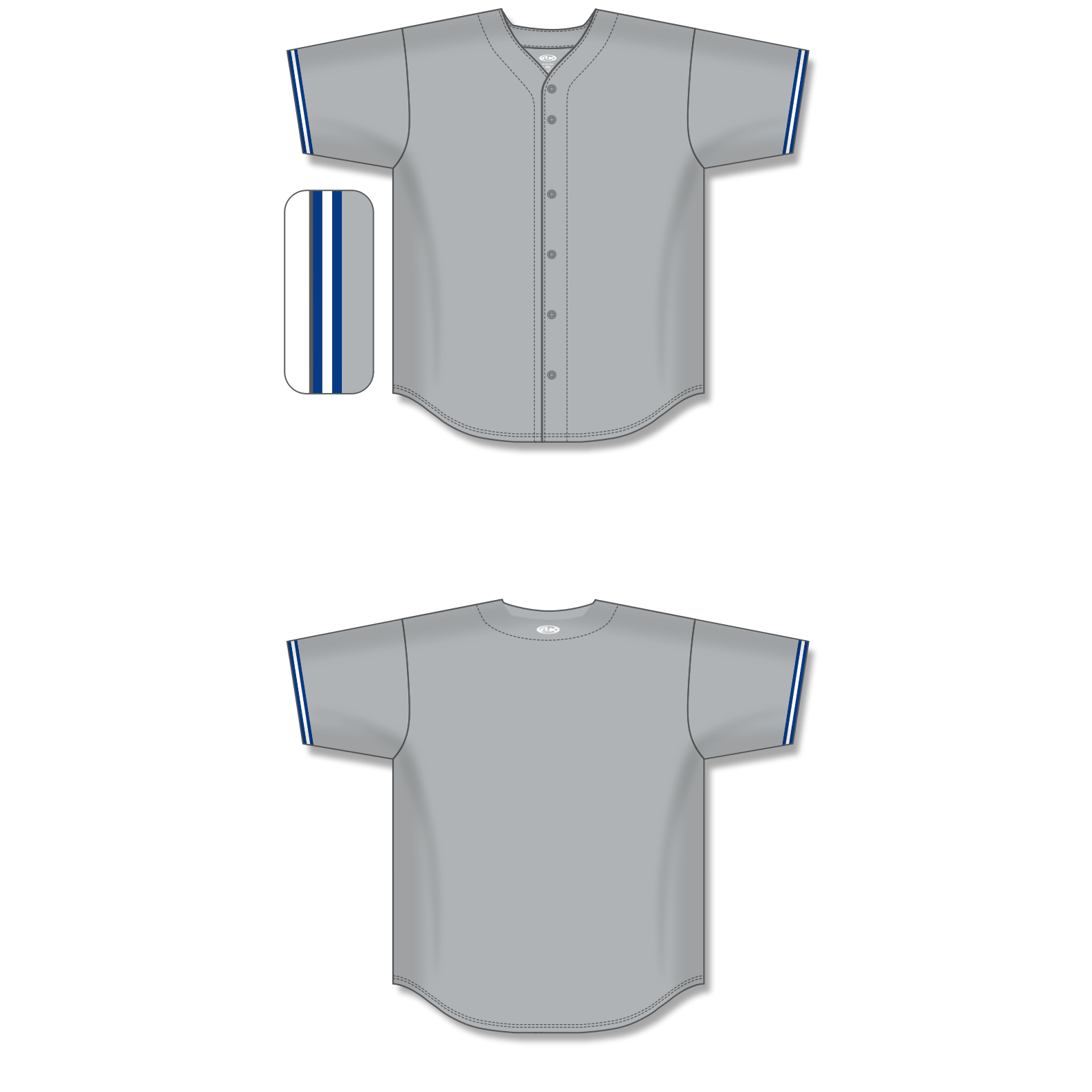 Full Button Baseball Jerseys BA5500-TOR-G01 27