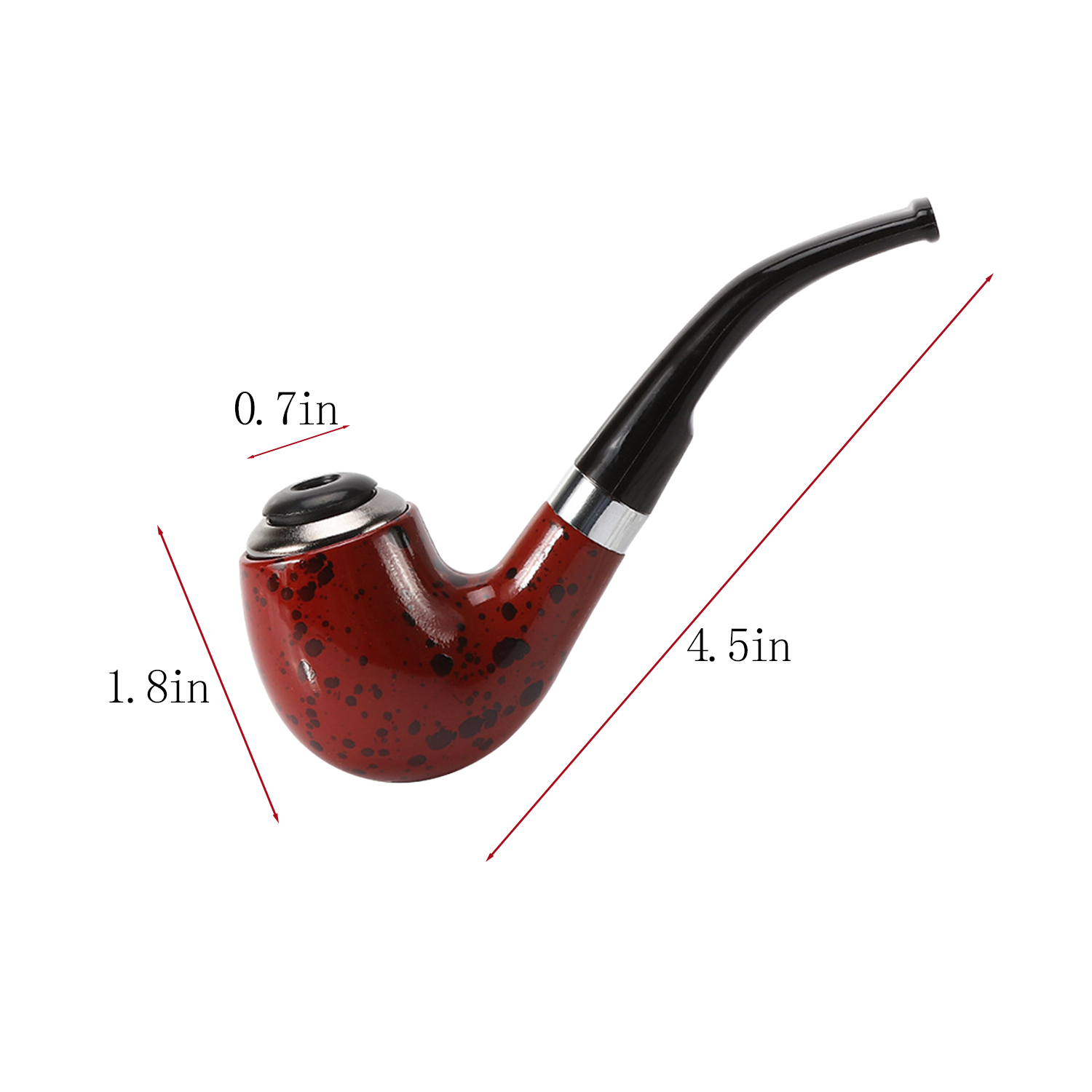 Resin Detachable Filter Tobacco Pipe 1