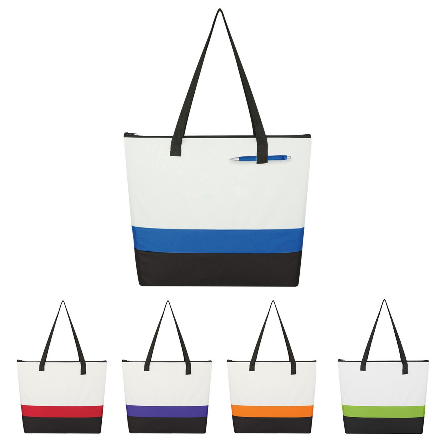 Affinity Three-Tone Tote Bags 3