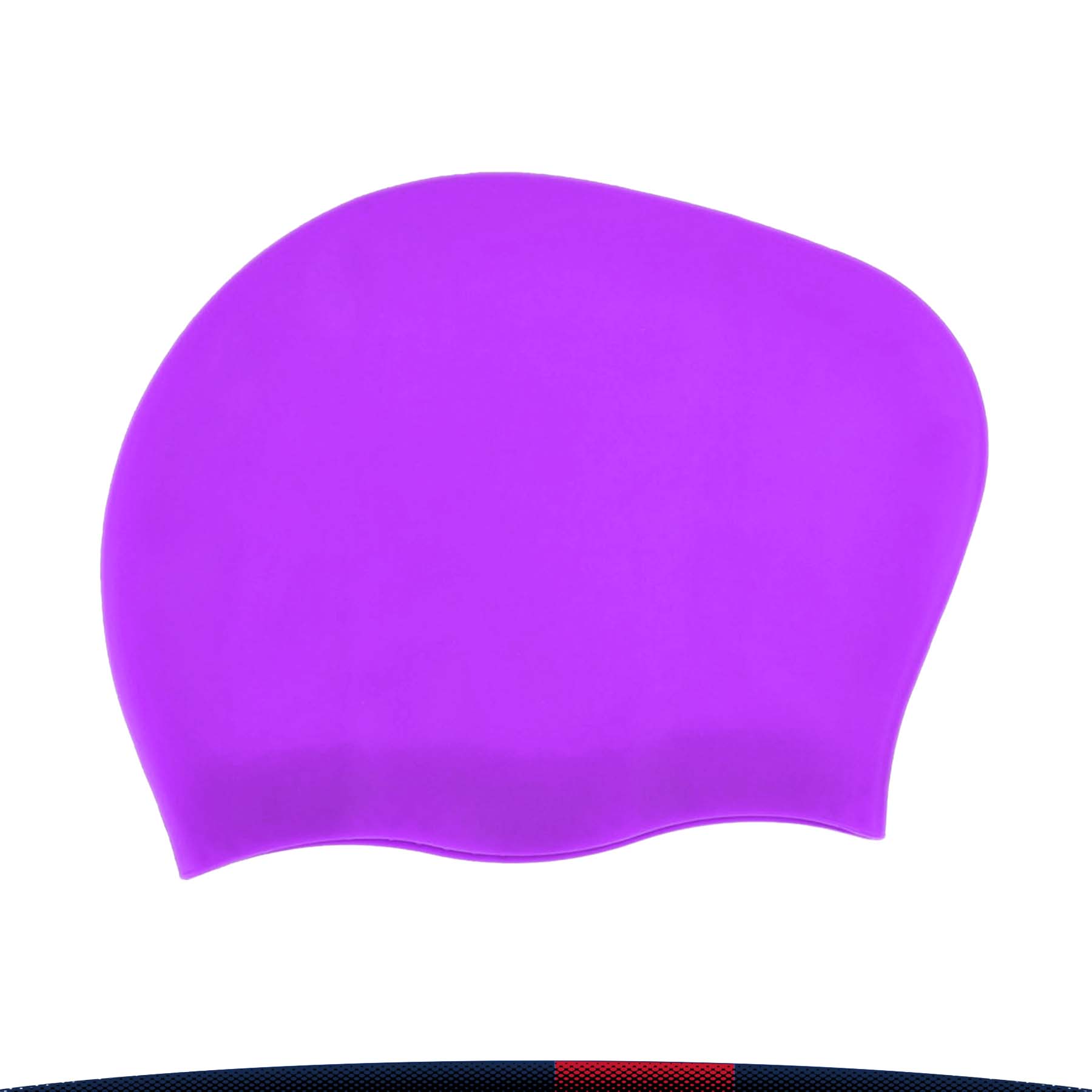 Woman Silicone Swim Cap 5