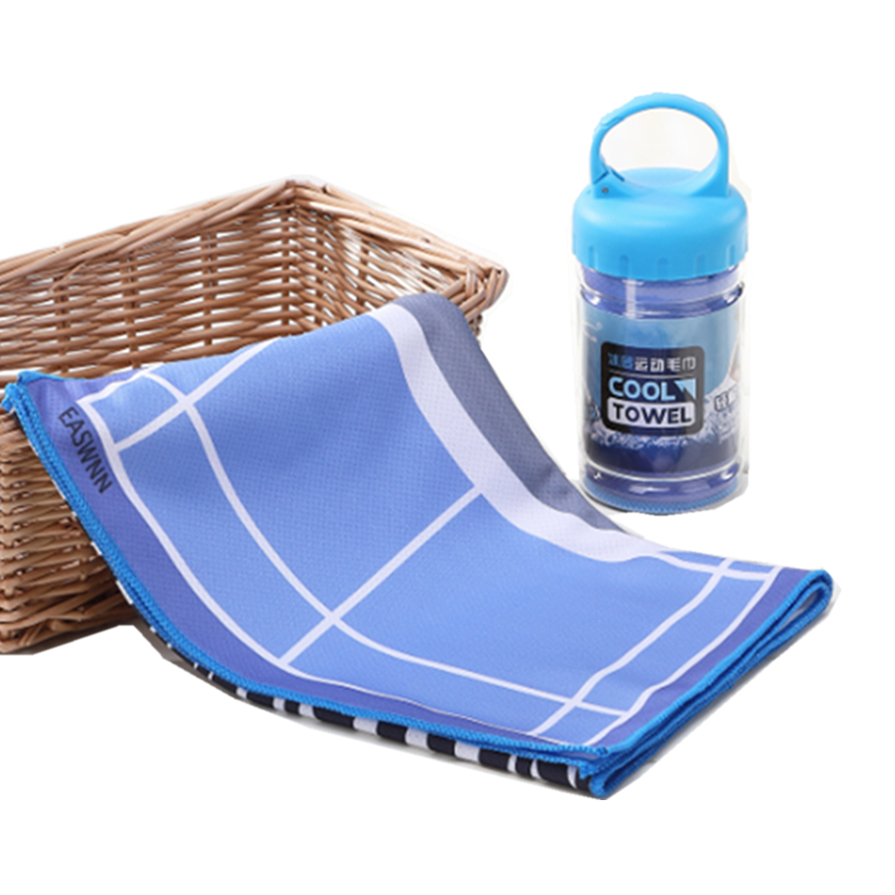 Instant Cooling Sports Towels In Bottle Containers 5