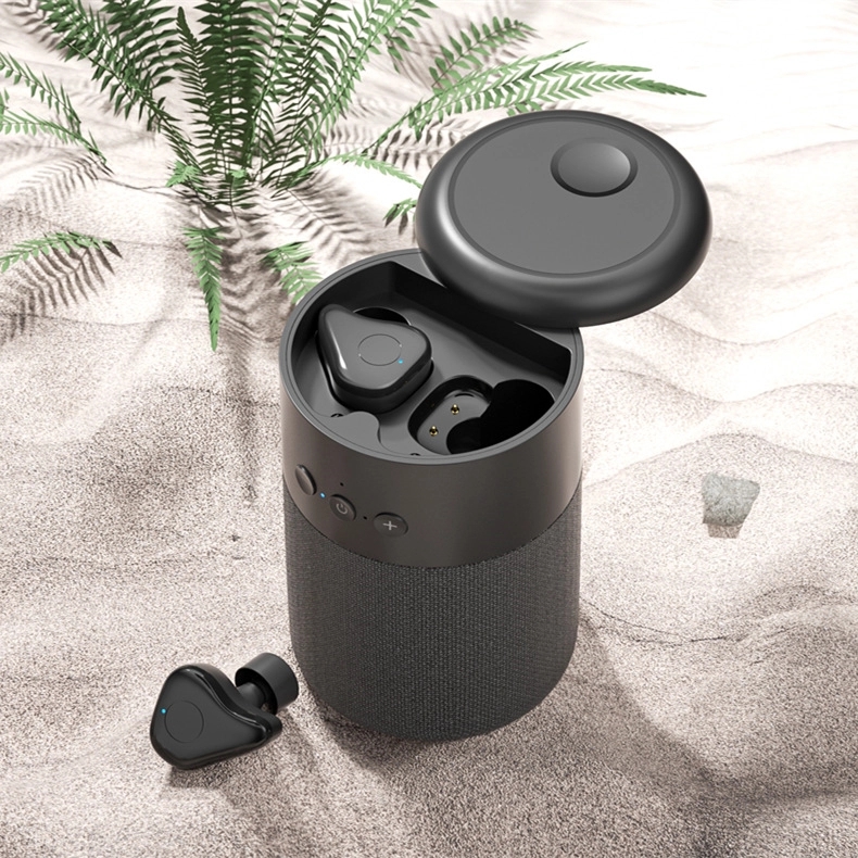 New Arrival Unique Design Bluetooth Speaker With Earbuds 1