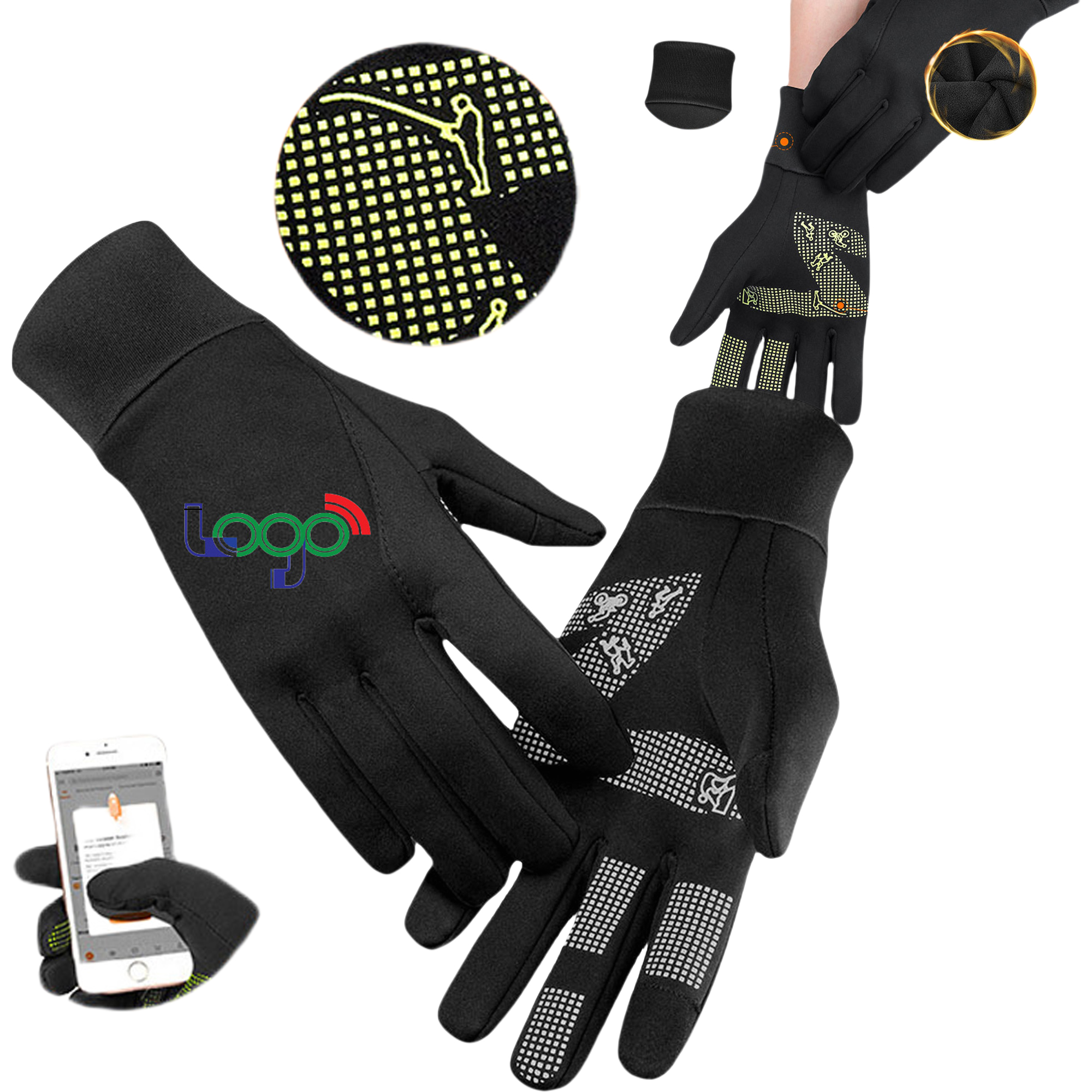 Touchscreen Breathable Cycling Gloves 2