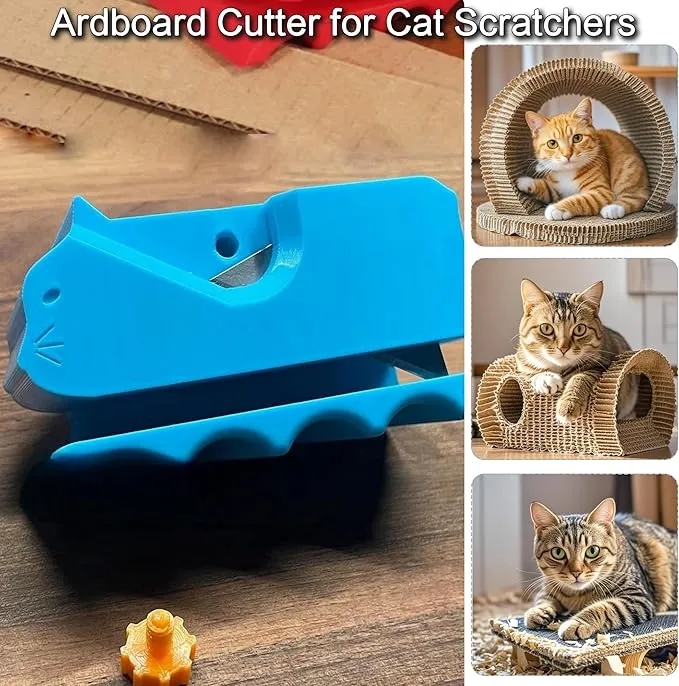 Cat Shaped Cardboard Cutter Tool 5