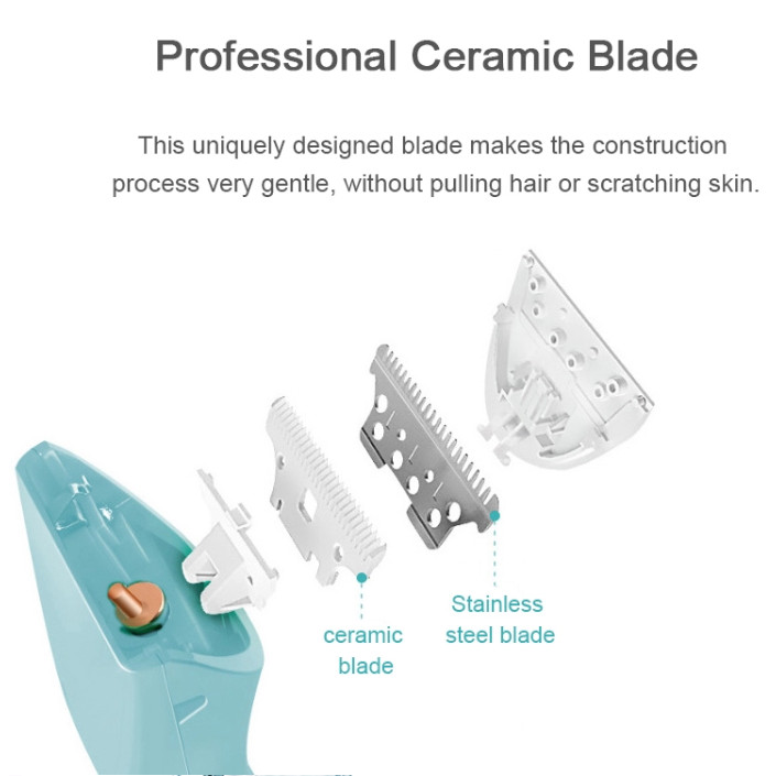 Baby Hair Clippers Kids  Trimmers USB Rechargeable 4